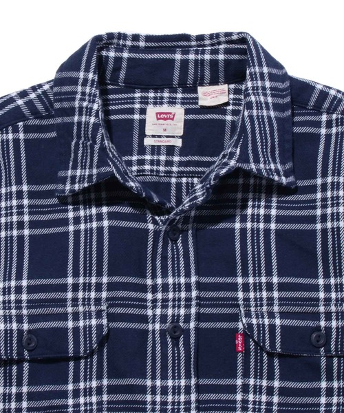 Levi's(リーバイス)の「CLASSIC ワーカーシャツ STANDARD AUDEN DRESS BLUE(シャツ/ブラウス・メンズ・ブルー・M/L/XL/S)」の7枚目の写真