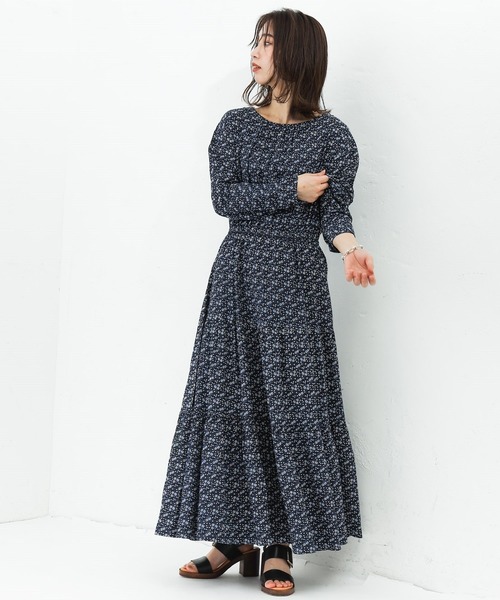 Ciaopanic チャオパニック の チョタハナティアードワンピース フラワープリント 小花柄 ワンピース Wear