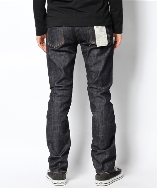 BEAMS（ビームス）の「BEAMS / BASIC ストレッチ デニム（デニムパンツ・メンズ・インディゴブルー/ホワイト/ブラック・31inch/30inch/29inch/33inch/32inch）」の5枚目の写真
