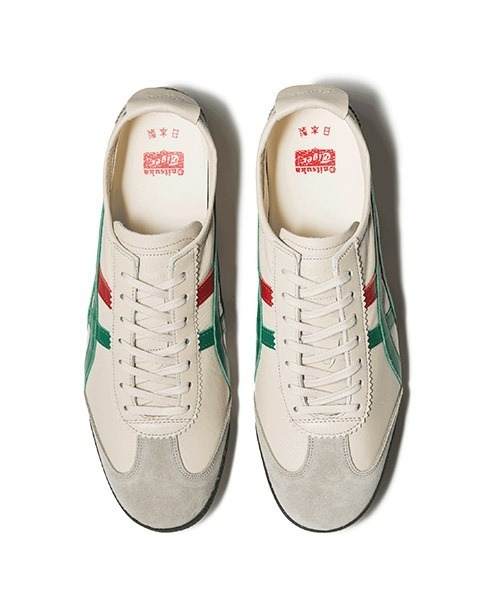 Onitsuka Tiger（オニツカタイガー）の「MEXICO 66 DELUXE / メキシコ 66 デラックス（スニーカー・メンズ・ベージュ系その他/イエロー/バーガンディー・26/27/28/25.5/26.5/27.5/25/29/28.5）」の13枚目の写真