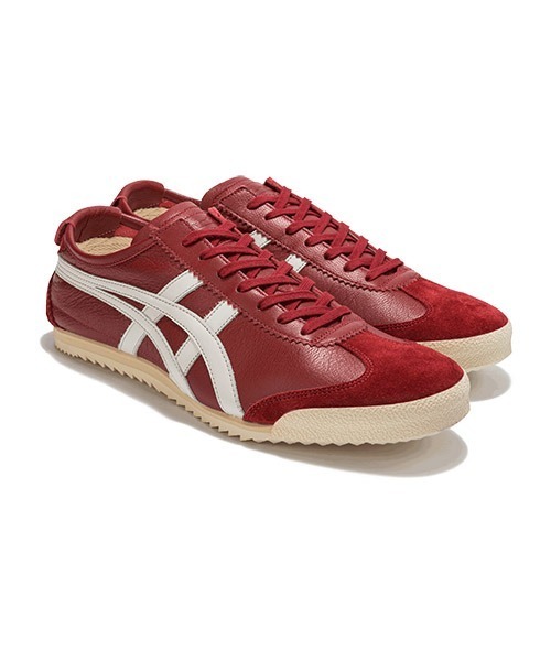 Onitsuka Tiger（オニツカタイガー）の「MEXICO 66 DELUXE / メキシコ 66 デラックス（スニーカー・メンズ・ベージュ系その他/イエロー/バーガンディー・26/27/28/25.5/26.5/27.5/25/29/28.5）」の7枚目の写真