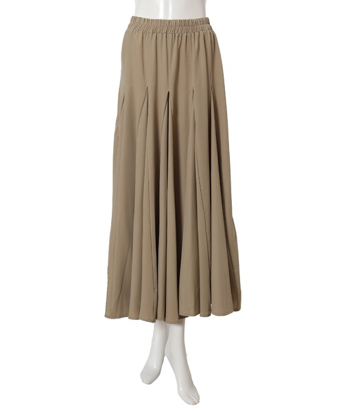 fifth（フィフス）の「ウエストギャザーゴアードスカート（スカート・レディース・ブラック/ベージュ/スモークピンク・MEDIUM）」の6枚目の写真