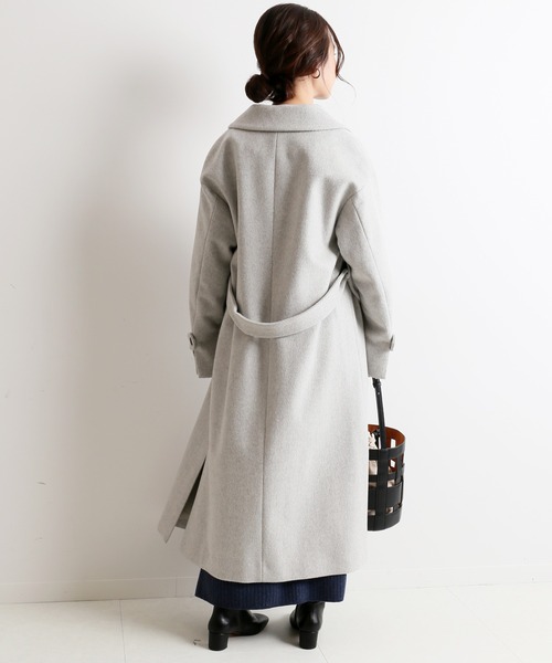 セール】SUPER100 W/Ca ショールカラーコート◇（その他アウター