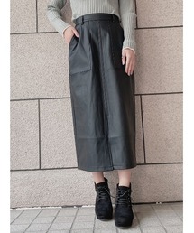 one way | レザーナローSK(スカート)