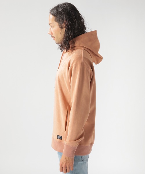 BAYFLOW(ベイフロー)の「レザーライクパーカー(パーカー・メンズ・ベージュ/ピンク/アイボリー/チャコール・SMALL/MEDIUM/LARGE)」の14枚目の写真