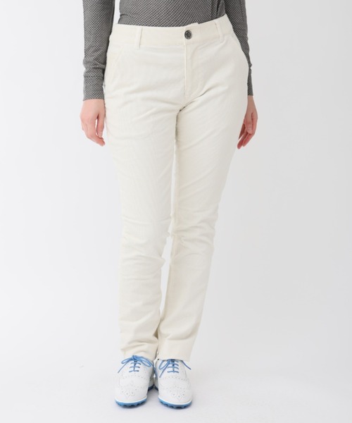 ZOY(ゾーイ)の「《ZOY》WOMENS コーデュロイ ストレートパンツ(その他パンツ・レディース・ホワイト/ネイビー/ピンク/イエロー・40/38/36)」の2枚目の写真