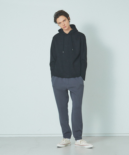 MYSELF ABAHOUSE（マイセルフアバハウス）の「【MYSELF ABAHOUSE】ネオスウェード パーカー（パーカー・メンズ・カーキ/グレー/ブルー/ブラック/アイボリー・46/48）」の8枚目の写真