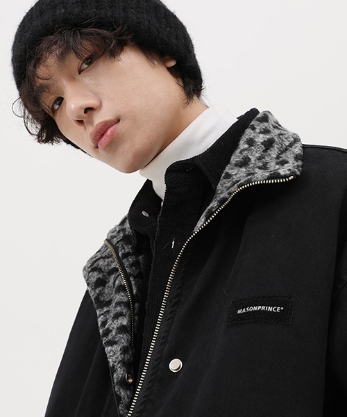 MASONPRINCE(メイソンプリンス)の「【MASONPRINCE】Vintage processing reversible cotton JKT WT0951(ブルゾン・メンズ・ブラック/グレー・M/S/L/XL)」の16枚目の写真