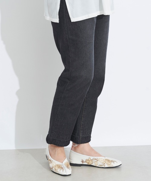 prose verse（プロズヴェール）の「《WEB限定》刺繍チャイナシューズ（パンプス・レディース・ホワイト/グリーン/ブラウン/ブラック・SMALL/MEDIUM/LARGE/LL）」の10枚目の写真