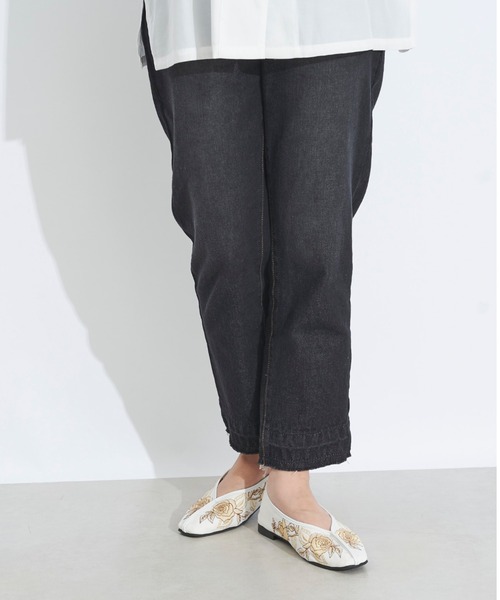 prose verse（プロズヴェール）の「《WEB限定》刺繍チャイナシューズ（パンプス・レディース・ホワイト/グリーン/ブラウン/ブラック・SMALL/MEDIUM/LARGE/LL）」の7枚目の写真