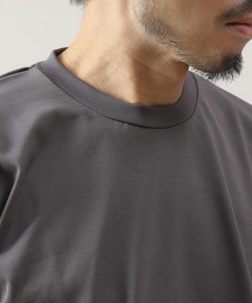 EYE. D WEARing(アイディウェアリング)の「EYE.D WEARingウルティマコットンロングスリーブTシャツ(Tシャツ/カットソー・メンズ・ベージュ/ブルー/チャコールグレー/ライトグレー・4/3)」の10枚目の写真