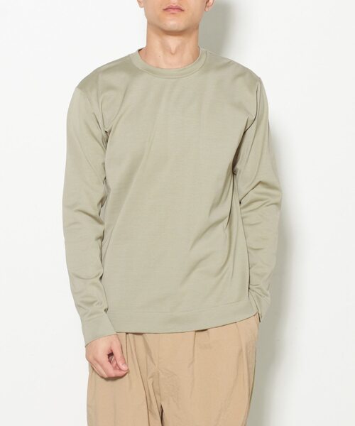 EYE. D WEARing(アイディウェアリング)の「EYE.D WEARingウルティマコットンロングスリーブTシャツ(Tシャツ/カットソー・メンズ・ベージュ/ブルー/チャコールグレー/ライトグレー・4/3)」の21枚目の写真