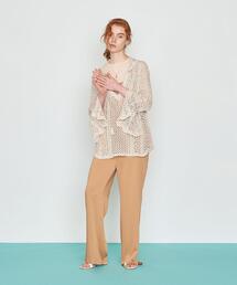 AEWEN MATOPH | ＜AEWEN MATOPH（イウエン マトフ）＞オープンワーク 2WAY ロングスリーブ ニット(ニット/セーター)