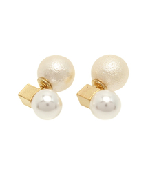SMELLY | SMELLY リバーシブルパールツブピアス(ピアス（両耳用）)