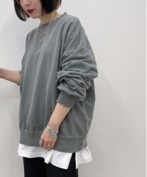 ダメージルーズスウェット【ZOZOTOWN限定アイテム】