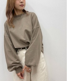 ダメージルーズスウェット【ZOZOTOWN限定アイテム】