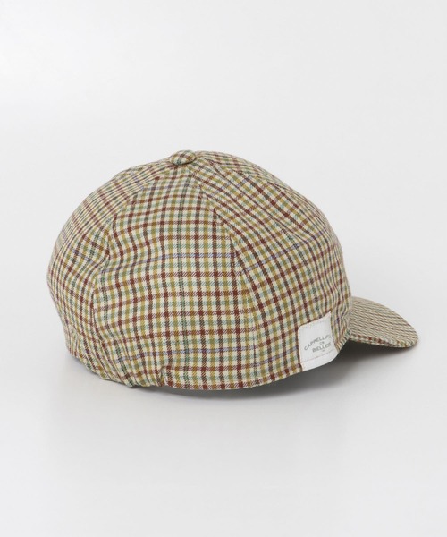 URBAN RESEARCH（アーバンリサーチ）の「CAPPELLIFICIO BIELLESE 1935 ウールチェックキャップ（ハット・メンズ・ベージュ・FREE）」の3枚目の写真