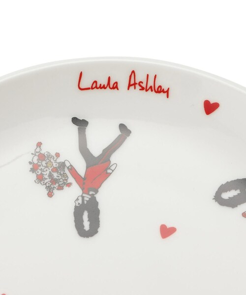 LAURA ASHLEY（ローラアシュレイ）の「ヴィンテージソルジャー柄　プレート（食器・レディース・ネイビー系/ホワイト系1・00）」の4枚目の写真