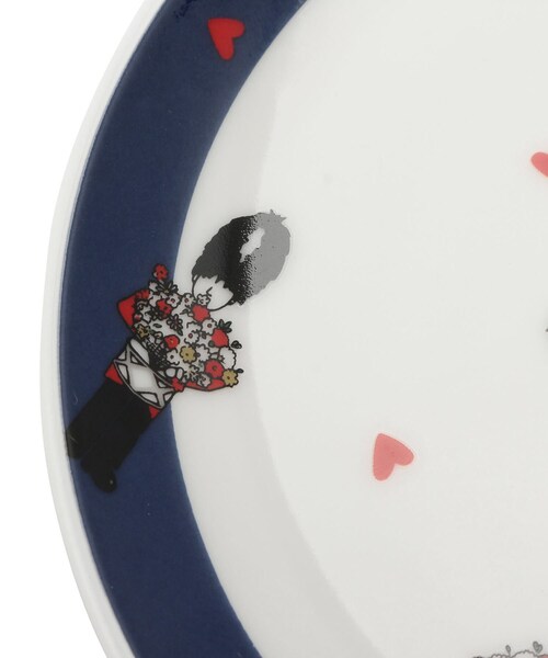 LAURA ASHLEY（ローラアシュレイ）の「ヴィンテージソルジャー柄　プレート（食器・レディース・ネイビー系/ホワイト系1・00）」の9枚目の写真