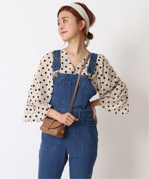 U by SPICK&SPAN | ≪追加≫フロッキードットブラウス3◆(シャツ/ブラウス)