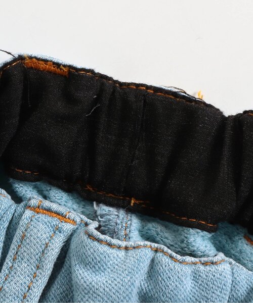 BREEZE（ブリーズ）の「すぽ軽ハーフパンツ_ストレッチ 6分丈（その他パンツ・キッズ・ブルー/サックスブルー・140/100/90/120/150/130/110）」の8枚目の写真