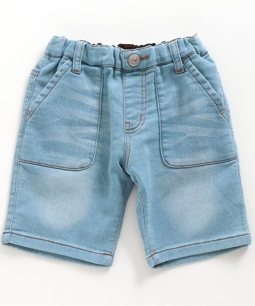 BREEZE（ブリーズ）の「すぽ軽ハーフパンツ_ストレッチ 6分丈（その他パンツ・キッズ・ブルー/サックスブルー・140/100/90/120/150/130/110）」の10枚目の写真