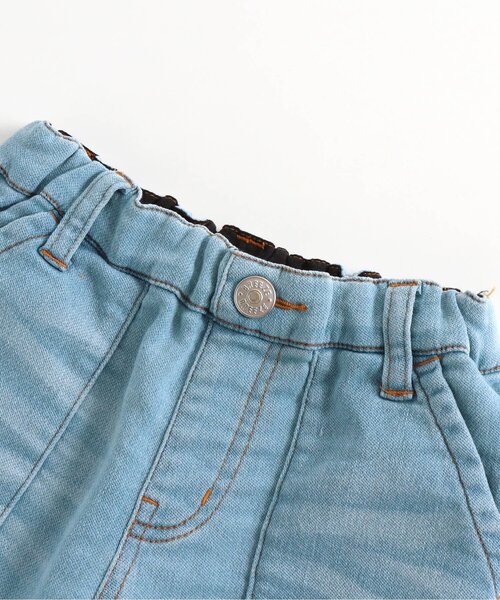 BREEZE（ブリーズ）の「すぽ軽ハーフパンツ_ストレッチ 6分丈（その他パンツ・キッズ・ブルー/サックスブルー・140/100/90/120/150/130/110）」の13枚目の写真