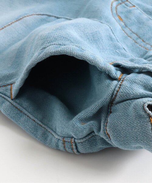 BREEZE（ブリーズ）の「すぽ軽ハーフパンツ_ストレッチ 6分丈（その他パンツ・キッズ・ブルー/サックスブルー・140/100/90/120/150/130/110）」の15枚目の写真