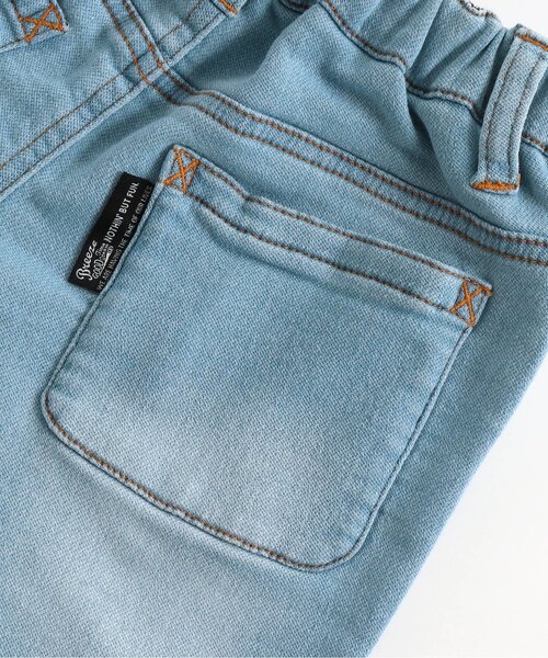 BREEZE（ブリーズ）の「すぽ軽ハーフパンツ_ストレッチ 6分丈（その他パンツ・キッズ・ブルー/サックスブルー・140/100/90/120/150/130/110）」の16枚目の写真