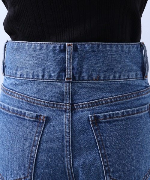 HARE（ハレ）の「RUKOコラボデニムフレアパンツ(HARE)（デニムパンツ・レディース・ブラック/ブルー/ネイビー・X-SMALL/SMALL/MEDIUM）」の14枚目の写真