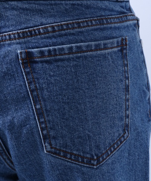 HARE（ハレ）の「RUKOコラボデニムフレアパンツ(HARE)（デニムパンツ・レディース・ブラック/ブルー/ネイビー・X-SMALL/SMALL/MEDIUM）」の15枚目の写真