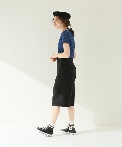 BASERANGE(ベースレンジ)の「【BASERANGE/ベースレンジ】 MAIN OMO TEE:カットソー(Tシャツ/カットソー・レディース・ネイビー・MEDIUM)」の5枚目の写真