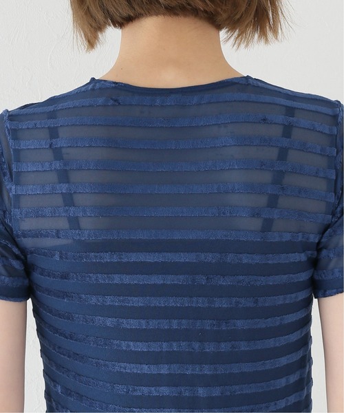 BASERANGE(ベースレンジ)の「【BASERANGE/ベースレンジ】 MAIN OMO TEE:カットソー(Tシャツ/カットソー・レディース・ネイビー・MEDIUM)」の11枚目の写真