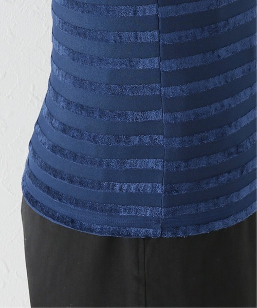 BASERANGE(ベースレンジ)の「【BASERANGE/ベースレンジ】 MAIN OMO TEE:カットソー(Tシャツ/カットソー・レディース・ネイビー・MEDIUM)」の13枚目の写真