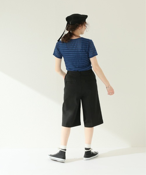 BASERANGE(ベースレンジ)の「【BASERANGE/ベースレンジ】 MAIN OMO TEE:カットソー(Tシャツ/カットソー・レディース・ネイビー・MEDIUM)」の6枚目の写真