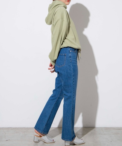 WEGO（ウィゴー）の「WEGO/ボリュームスリーブドロストパーカー（パーカー・レディース・グリーン/アイボリー/ピンク・FREE）」の4枚目の写真