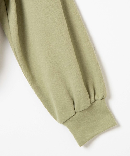 WEGO（ウィゴー）の「WEGO/ボリュームスリーブドロストパーカー（パーカー・レディース・グリーン/アイボリー/ピンク・FREE）」の12枚目の写真