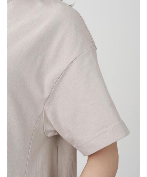 earth music&ecology（アースミュージックアンドエコロジー）の「【WEB限定】フレアーカットワンピース ＊（ワンピース・レディース・チャコールグレー/ブラック/ベージュ/グリーン/バーガンディー/ライトベージュ・FREE）」の21枚目の写真