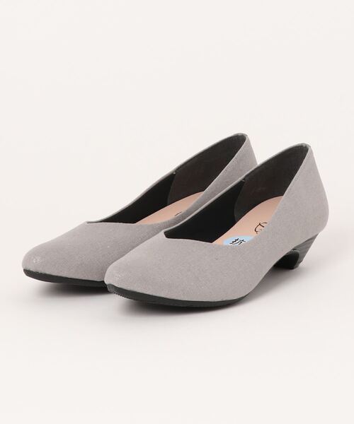 Parade(パレード)の「【MADE IN JAPAN】日本製・痛くなりにくい美形パンプス 3500【Parade】(パンプス・レディース・ブラック/ブラック系その他/グレイッシュブルー/ダークベージュ/グレー系その他/ピンク系その他/ホワイト系その他/ダークブラウン/ワイン・22.5cm/23.5cm/22.0cm/23.0cm/24.5cm/25.0cm/24.0cm)」の5枚目の写真