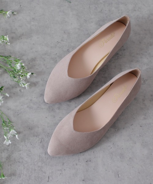 Parade(パレード)の「【MADE IN JAPAN】日本製・痛くなりにくい美形パンプス 3500【Parade】(パンプス・レディース・ブラック/ブラック系その他/グレイッシュブルー/ダークベージュ/グレー系その他/ピンク系その他/ホワイト系その他/ダークブラウン/ワイン・22.5cm/23.5cm/22.0cm/23.0cm/24.5cm/25.0cm/24.0cm)」の14枚目の写真