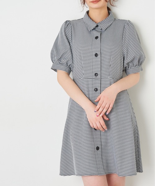 OLIVE des OLIVE（オリーブデオリーブ）の「指名買いミニシャツワンピース（シャツワンピース・レディース・ストライプ/ブラック系その他/ブルー系その他・FREE）」の13枚目の写真