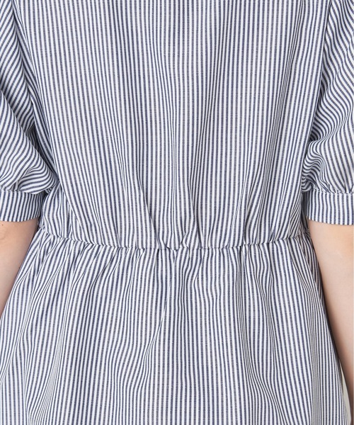 OLIVE des OLIVE（オリーブデオリーブ）の「指名買いミニシャツワンピース（シャツワンピース・レディース・ストライプ/ブラック系その他/ブルー系その他・FREE）」の11枚目の写真