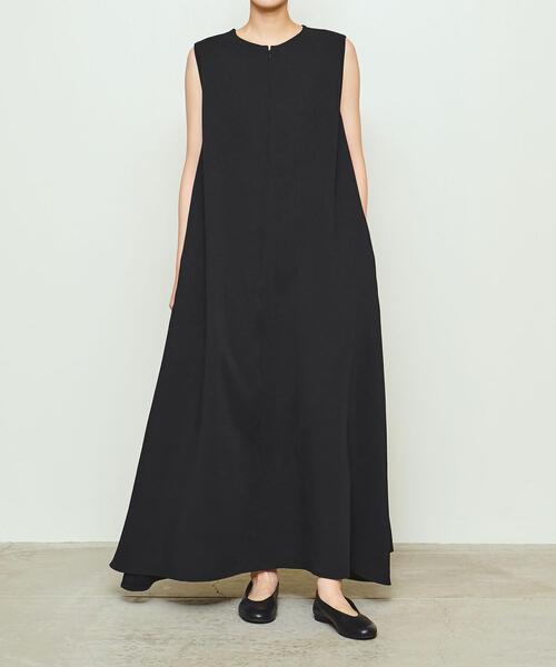 UNITED ARROWS & SONS（ユナイテッドアローズアンドサンズ）の「UNITED ARROWS & SONS by DAISUKE OBANA WOMEN Ⅰ DRESS（ワンピース・レディース・ブラック/ダークグレー・SMALL/MEDIUM）」の6枚目の写真