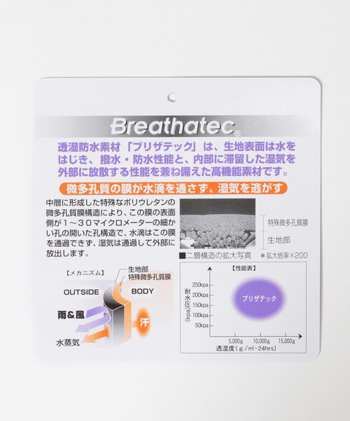 URBAN RESEARCH DOORS(アーバンリサーチドアーズ)の「ブリザテックナイロンキャップ(キャップ・メンズ・ネイビー/ベージュ/ブラック・ONE)」の5枚目の写真