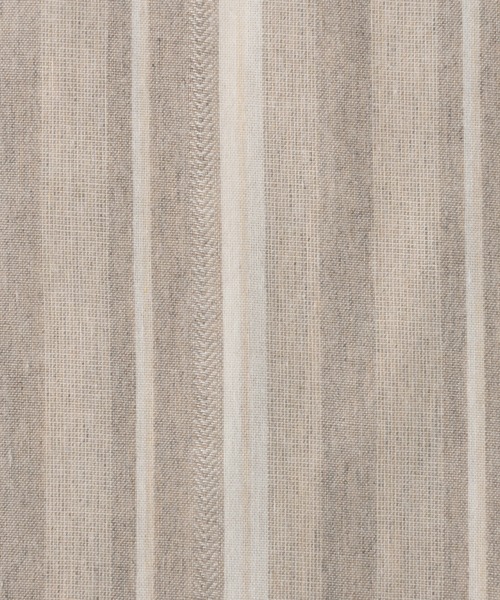 Ambre Neige（アンブルネージュ）の「ストライプシャツ／【WEB/EC限定商品】（シャツ/ブラウス・レディース・ベージュ/ブラウン/オレンジ・FREE）」の15枚目の写真