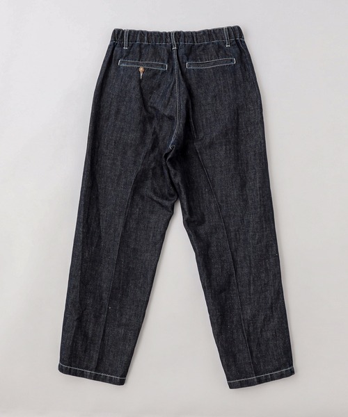 CIAOPANIC TYPY（チャオパニックティピー）の「リネン混デニムタックトラウザーパンツ（デニムパンツ・メンズ・ブルー/ネイビー・LARGE/MEDIUM）」の12枚目の写真