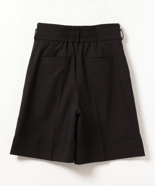 Ray BEAMS(レイビームス)の「Ray BEAMS / タック ウエスト ショートパンツ(その他パンツ・レディース・ブラック/ベージュ・1/0)」の6枚目の写真