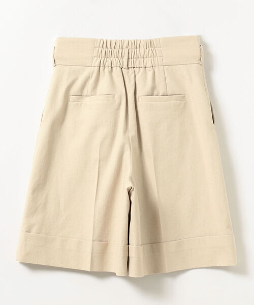 Ray BEAMS(レイビームス)の「Ray BEAMS / タック ウエスト ショートパンツ(その他パンツ・レディース・ブラック/ベージュ・1/0)」の12枚目の写真
