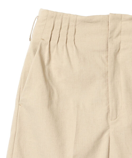 Ray BEAMS(レイビームス)の「Ray BEAMS / タック ウエスト ショートパンツ(その他パンツ・レディース・ブラック/ベージュ・1/0)」の15枚目の写真