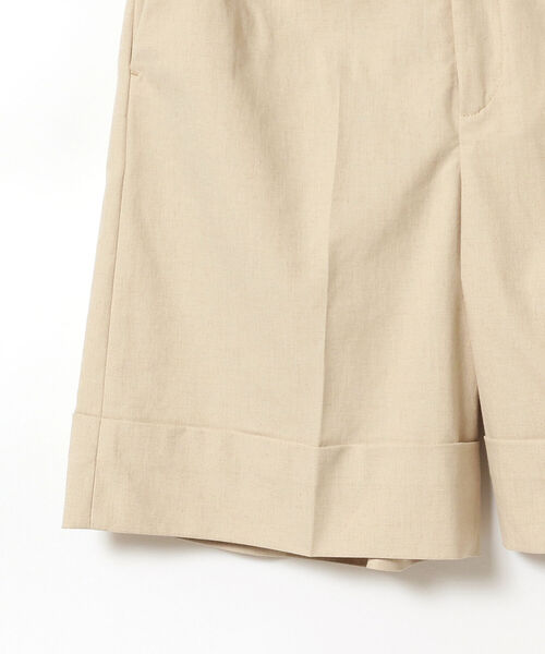 Ray BEAMS(レイビームス)の「Ray BEAMS / タック ウエスト ショートパンツ(その他パンツ・レディース・ブラック/ベージュ・1/0)」の17枚目の写真